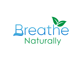 Breathe Naturally logo design by graphicstar