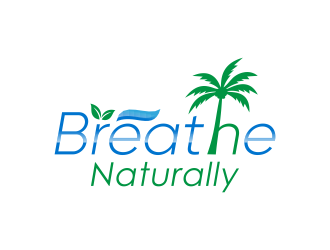 Breathe Naturally logo design by graphicstar