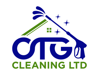 OTG Cleaning LTD logo design by FriZign