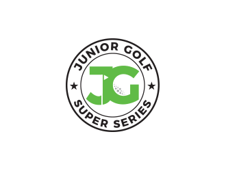 Junior Golf Super Series logo design by yippiyproject