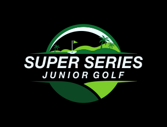 Junior Golf Super Series logo design by azizah