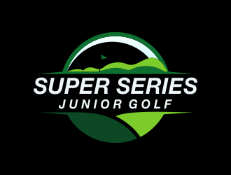 Junior Golf Super Series logo design by azizah