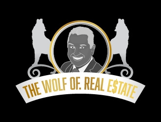 TheWolfOf.RealEstate logo design by designerboat