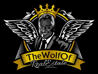 TheWolfOf.RealEstate logo design by MAXR