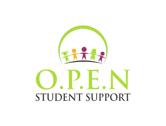 O.P.E.N Student Support logo design by luckyprasetyo