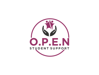 O.P.E.N Student Support logo design by luckyprasetyo