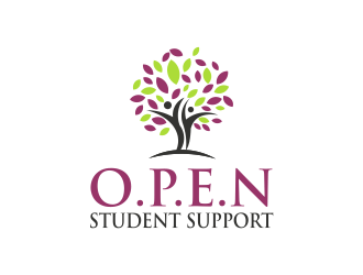 O.P.E.N Student Support logo design by luckyprasetyo