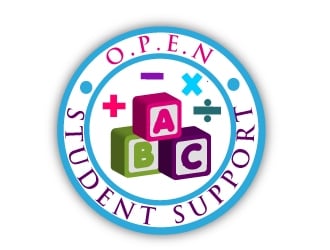 O.P.E.N Student Support logo design by AamirKhan