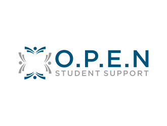 O.P.E.N Student Support logo design by checx