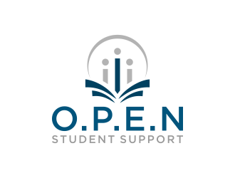 O.P.E.N Student Support logo design by checx