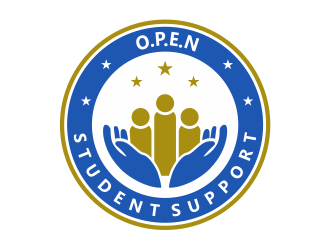 O.P.E.N Student Support logo design by Girly