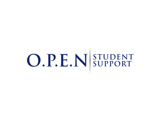 O.P.E.N Student Support logo design by blessings