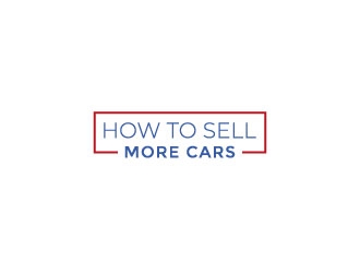 How To Sell More Cars logo design by aryamaity