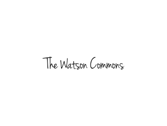 The Watson Commons logo design by oke2angconcept