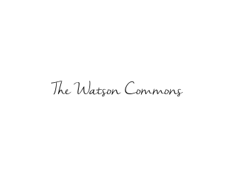 The Watson Commons logo design by oke2angconcept