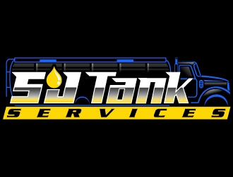 SJ Tank Services  logo design by Suvendu