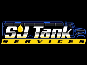 SJ Tank Services  logo design by Suvendu