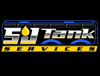 SJ Tank Services  logo design by Suvendu