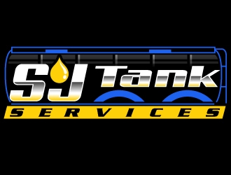 SJ Tank Services  logo design by Suvendu