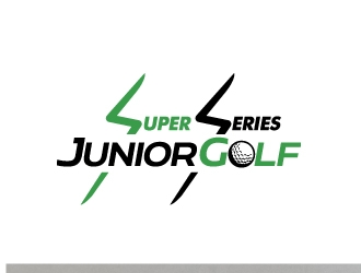 Junior Golf Super Series logo design by jaize