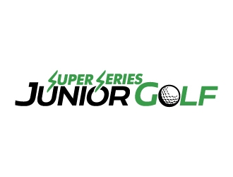 Junior Golf Super Series logo design by jaize