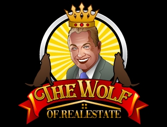 TheWolfOf.RealEstate logo design by Suvendu