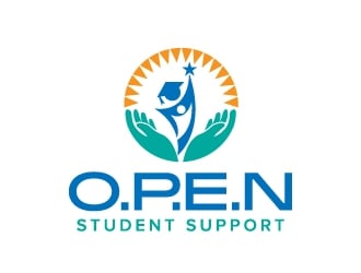 O.P.E.N Student Support logo design by jaize