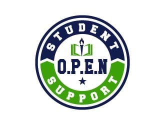 O.P.E.N Student Support logo design by usef44