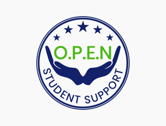 O.P.E.N Student Support logo design by zoominten