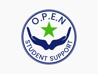 O.P.E.N Student Support logo design by zoominten