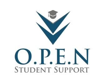 O.P.E.N Student Support logo design by gilkkj