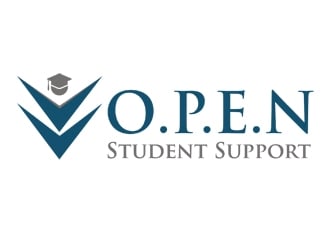 O.P.E.N Student Support logo design by gilkkj