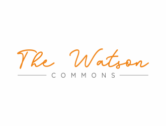 The Watson Commons logo design by afra_art