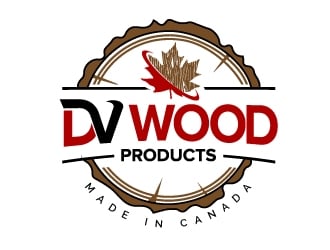 DV Wood Products logo design by jaize