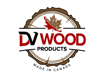 DV Wood Products logo design by jaize