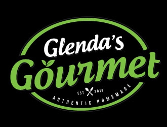 Glenda’s Gourmet logo design by Conception