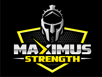 Maximus Strength logo design by haze