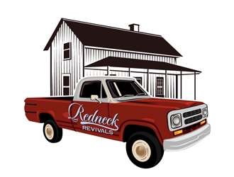 Redneck Revivals  logo design by DreamLogoDesign