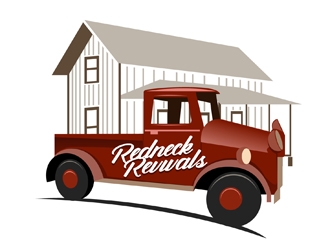 Redneck Revivals  logo design by DreamLogoDesign