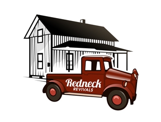 Redneck Revivals  logo design by DreamLogoDesign