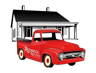 Redneck Revivals  logo design by rizuki