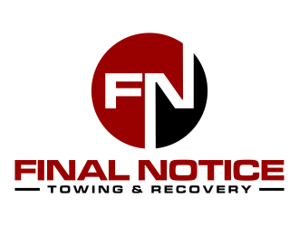 Final Notice Towing & Recovery logo design by p0peye