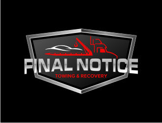 Final Notice Towing & Recovery logo design by xorn