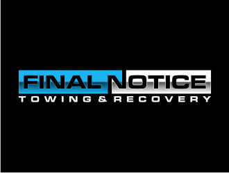 Final Notice Towing & Recovery logo design by puthreeone