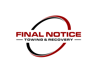 Final Notice Towing & Recovery logo design by asyqh