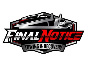 Final Notice Towing & Recovery logo design by daywalker