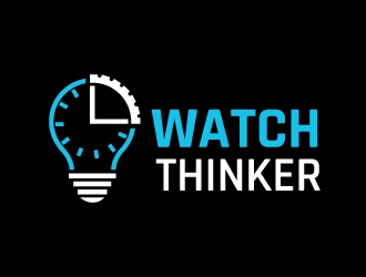 Watch Thinker logo design by MonkDesign