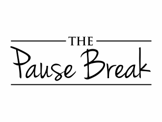 The Pause Break logo design by eagerly