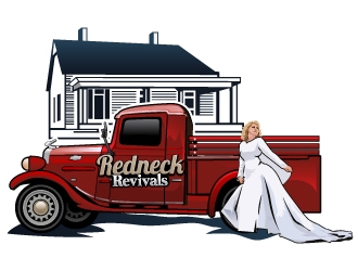 Redneck Revivals  logo design by LucidSketch