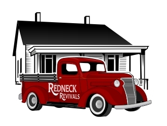 Redneck Revivals  logo design by rizuki